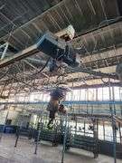 1/4 Ton Jib Crane w/ DEMAG Electric Hoist – Mounted – See Images