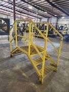 Heavy-Duty Industrial Step Platform Ladder