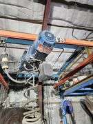 DEMAG Overhead Crane Hoist System – 550 LB Capacity – COMPLETE STRUCTURE INCLUDED