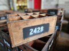 Bid is X 16 Wooden Crates 

19” X 14” X 9” 

19” X 14” X 7”