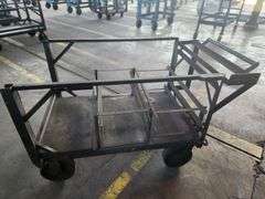 59” X 35” X 37” Metal Utility Cart