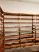 Bid is X 4 Sections Shelving Racks 49”X 18”
