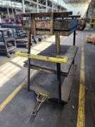 51” X 22” X 54” 3-Tier Rolling Cart