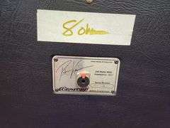 1-of-1 Custom Cornford 2x12 Cabinet – Richie Kotzen Model – Special Factory Build