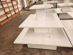 Bid is X 5 Retail Display Tables