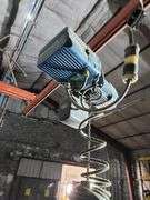 DEMAG Overhead Crane Hoist System – 550 LB Capacity – COMPLETE STRUCTURE INCLUDED