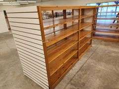 Bid is X 3 Retail Display Shelving Racks