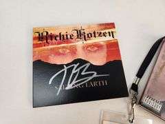 Richie Kotzen Signed Fan Bundle – 2 Autographed CDs + Signed VIP Pass