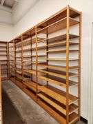 Bid is X 4 Sections Shelving Racks 49”X 18”
