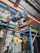 DEMAG Overhead Crane Hoist System – 550 LB Capacity – COMPLETE STRUCTURE INCLUDED