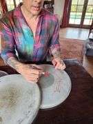 Richie Kotzen-Used & Signed Snare Drum Head – Studio Kit