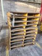 Bid x 10 Steel Pallets 42" x 42"