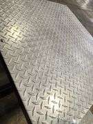 Aluminum Diamond Plate Picnic Table