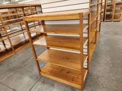 Bid is X 3 Retail Display Shelving Racks