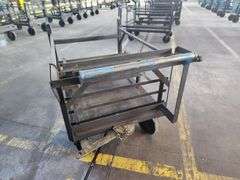 59” X 35” X 37” Metal Utility Cart