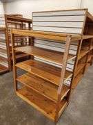 Bid is X 3 Retail Display Shelving Racks