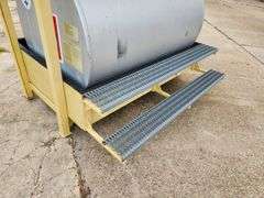 F921 Aboveground Fuel Storage Tank with Steel Containment Stand & Canopy