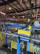ALVEY 800 PALLETIZING SYSTEM w/ ROBOTIC PALLETIZER & CONVEYORS – (5 STATION LINE)