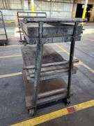 53” X 30” X 56” 3-Tier Rolling Cart