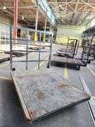 68” X 52” X 60” Steel Frame Wooden Deck Platform Dolly