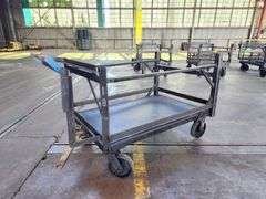 59” X 35” X 37” Metal Utility Cart