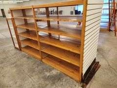 Bid is X 3 Retail Display Shelving Racks