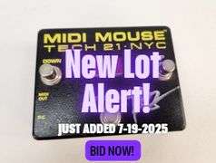 Tech 21 NYC MIDI Mouse Foot Controller – Personally Owned by Richie Kotzen – Autographed