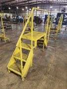 Heavy-Duty Industrial Step Platform Ladder