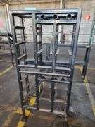 29" x 10" x 64" Steel Tool Rack Station
