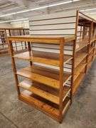 Bid is X 3 Retail Display Shelving Racks