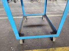 36” X 27” X 36” Metal Rolling Cart