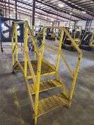 Heavy-Duty Industrial Step Platform Ladder