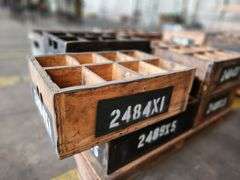 Bid is X 12 Wooden Crates 

19” X 14” X 9” 

19” X 14” X 7”