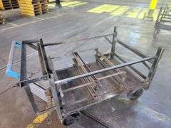 59” X 35” X 37” Metal Utility Cart