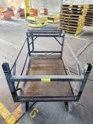 59” X 35” X 37” Metal Utility Cart