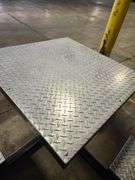 Aluminum Diamond Plate Picnic Table