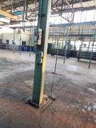 1/4 Ton Jib Crane w/ DEMAG Electric Hoist – Mounted – See Images