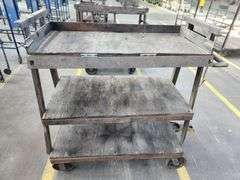 53” X 30” X 56” 3-Tier Rolling Cart