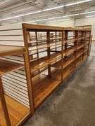 Bid is X 4 Retail Display Shelving Racks