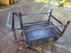 59” X 35” X 37” Metal Utility Cart