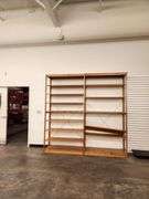 Bid is X 4 Sections Shelving Racks 49”X 18”