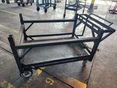 59” X 35” X 37” Metal Utility Cart