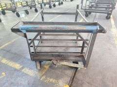 59” X 35” X 37” Metal Utility Cart