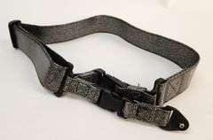 Richie Kotzen’s Vintage DiMarzio Silver Sparkle Guitar Strap – Signed