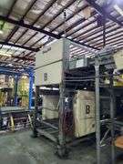 ALVEY 800 PALLETIZING SYSTEM w/ ROBOTIC PALLETIZER & CONVEYORS – (5 STATION LINE)