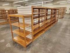 Bid is X 3 Retail Display Shelving Racks