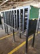 91" Long Steel Parts Rack