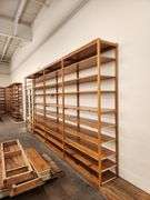 Bid is X 4 Sections Shelving Racks 49”X 18”