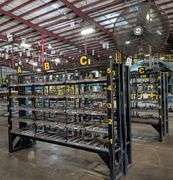 Industrial Parts Shelving Rack