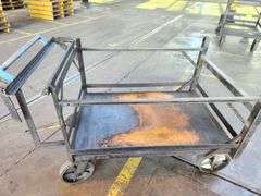 59” X 35” X 37” Metal Utility Cart